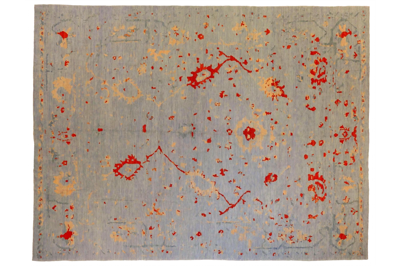 Persian Oushak Transitional Rug 68734