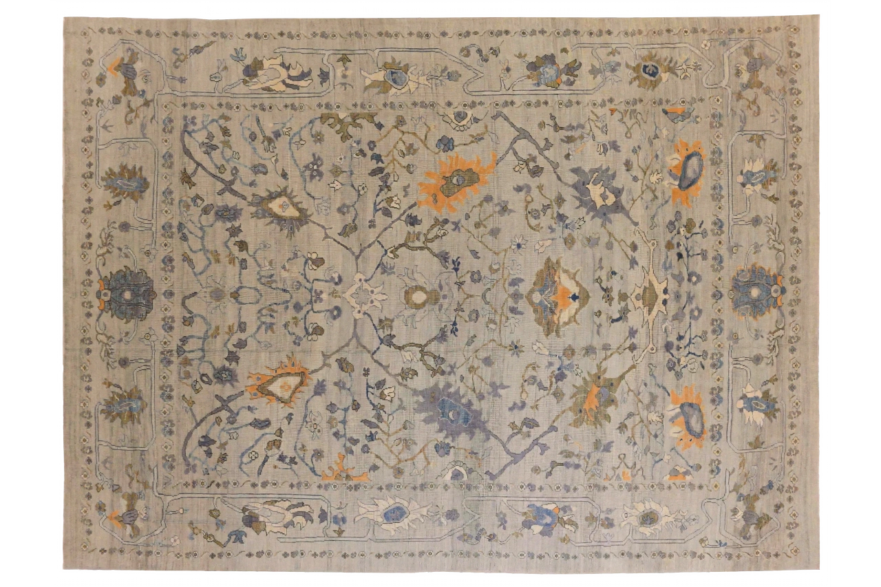 Persian Oushak Transitional Rug 68765
