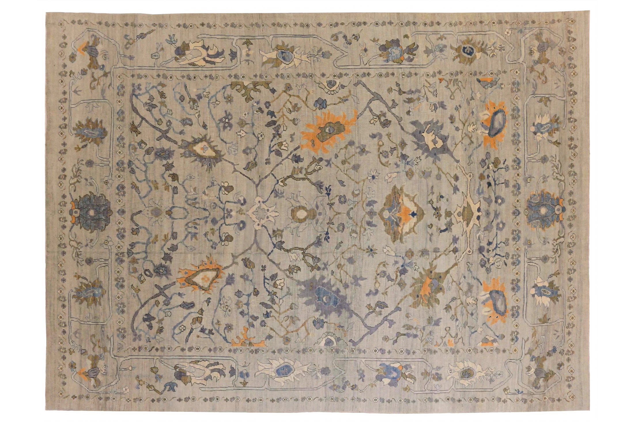 Persian Oushak Transitional Rug 68765