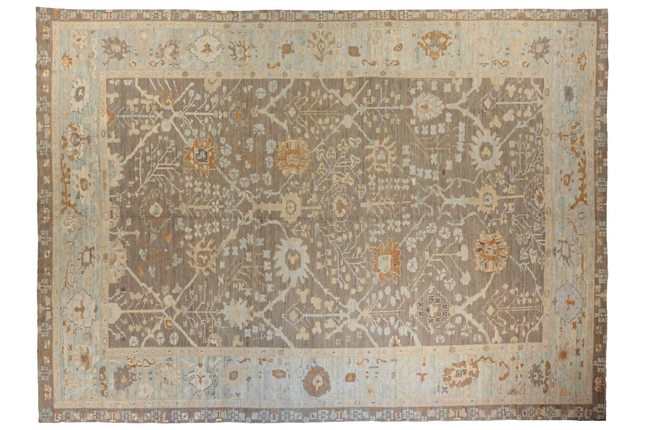 Persian Oushak Transitional Rug 68859