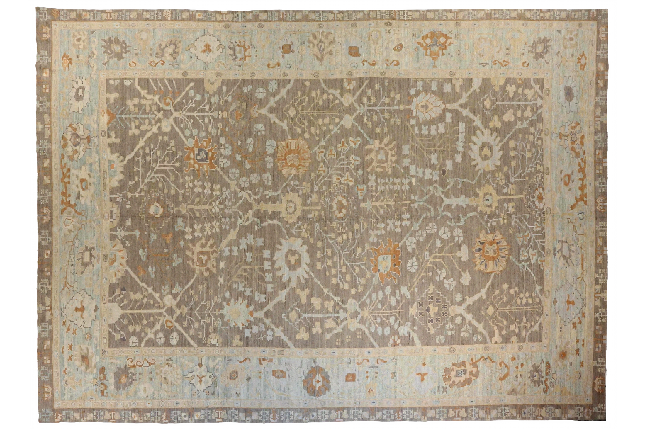 Persian Oushak Transitional Rug 68859