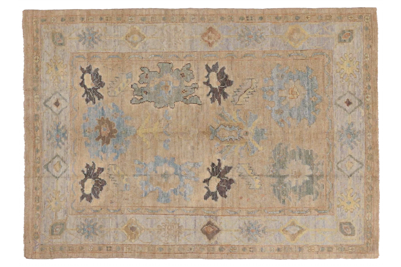 Persian Oushak Transitional Rug 68860