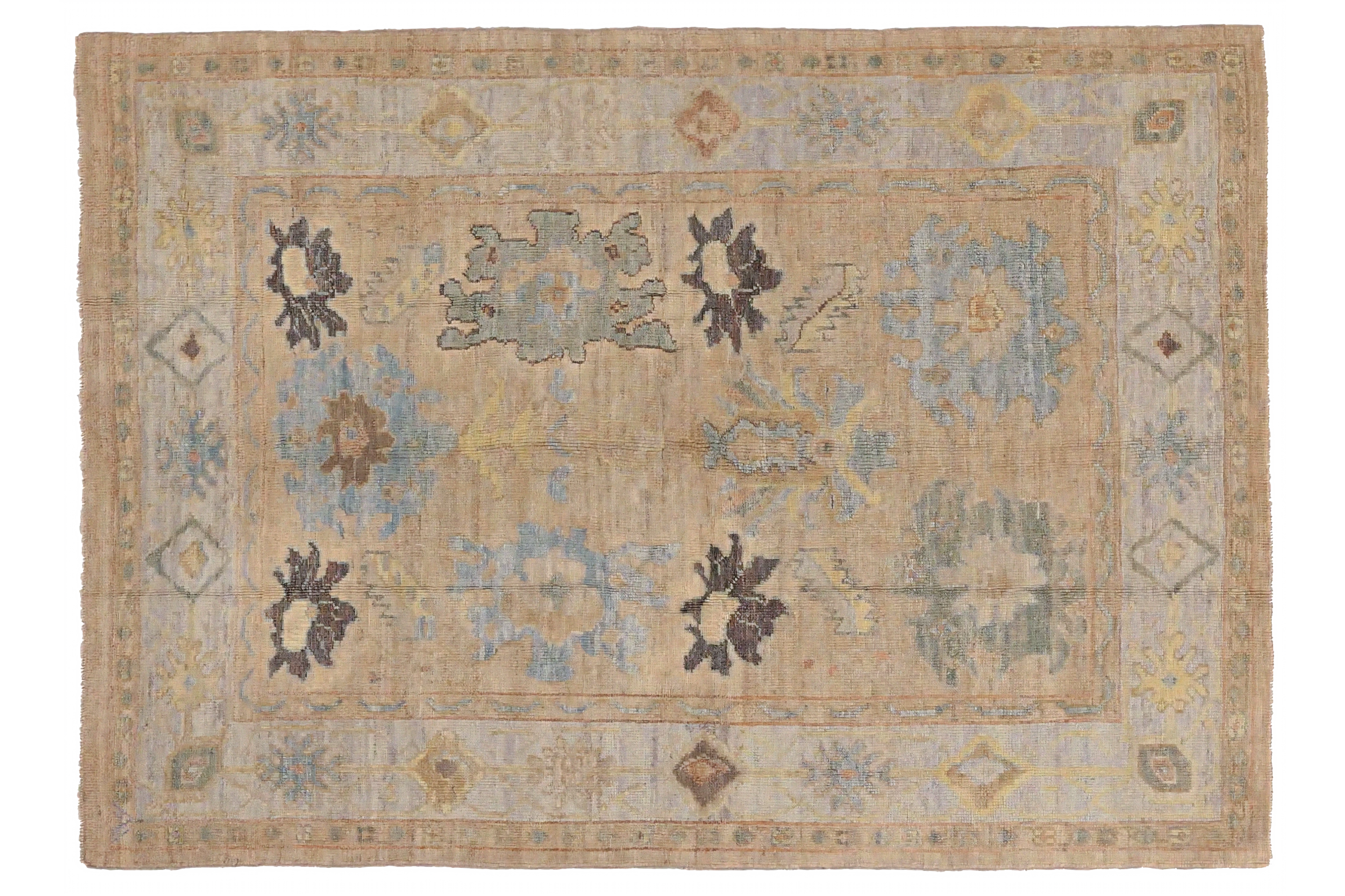Persian Oushak Transitional Rug 68860