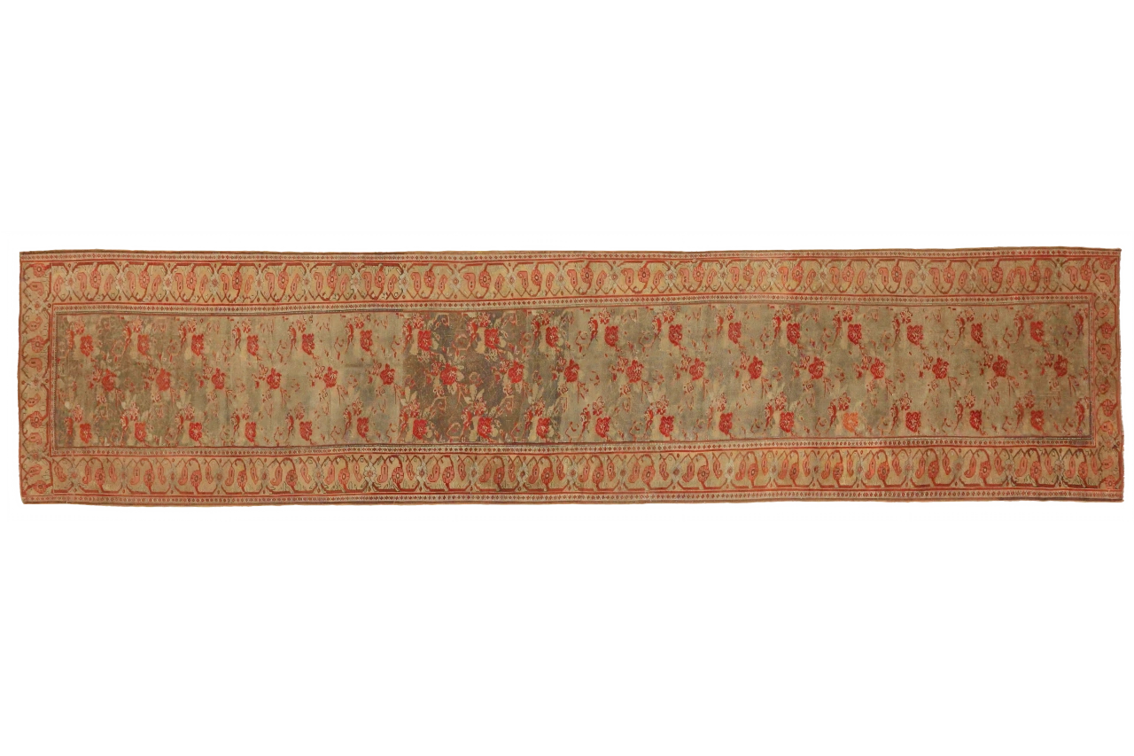 Antique Persian Bijar Transitional Rug 68894