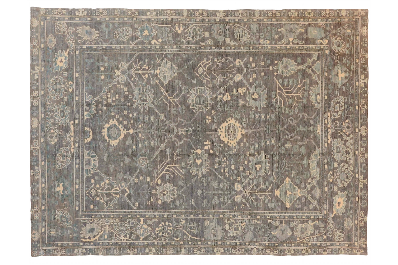 Persian Oushak Transitional Rug 68971
