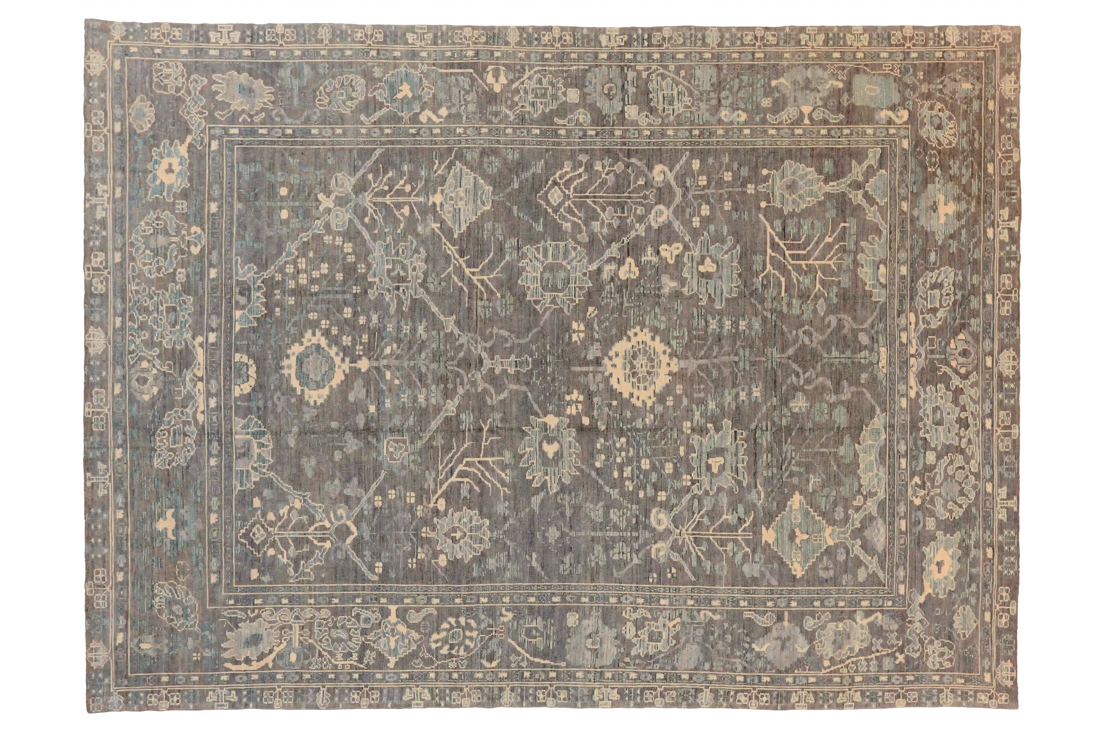 Persian Oushak Transitional Rug 68971