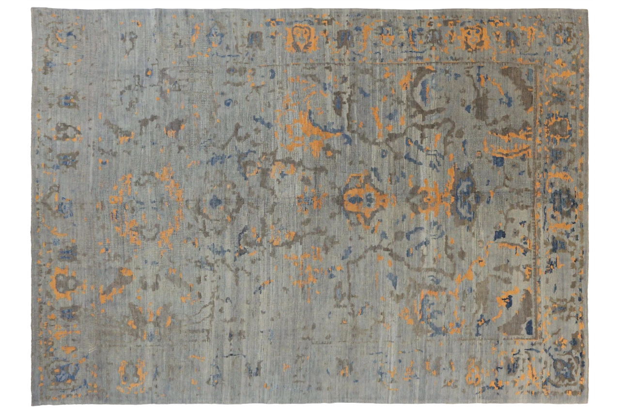 Persian Oushak Transitional Rug 68975