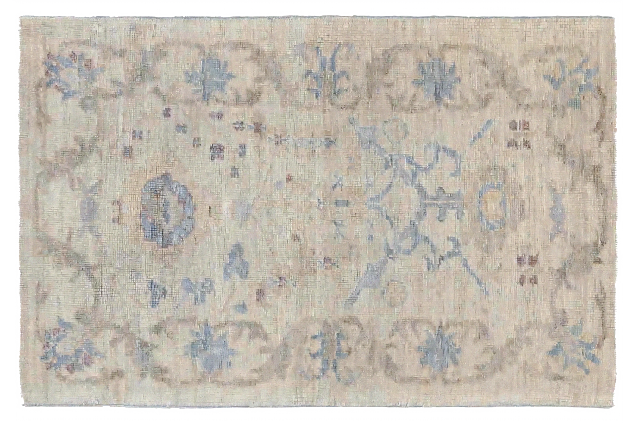 Persian Oushak Transitional Rug 68986