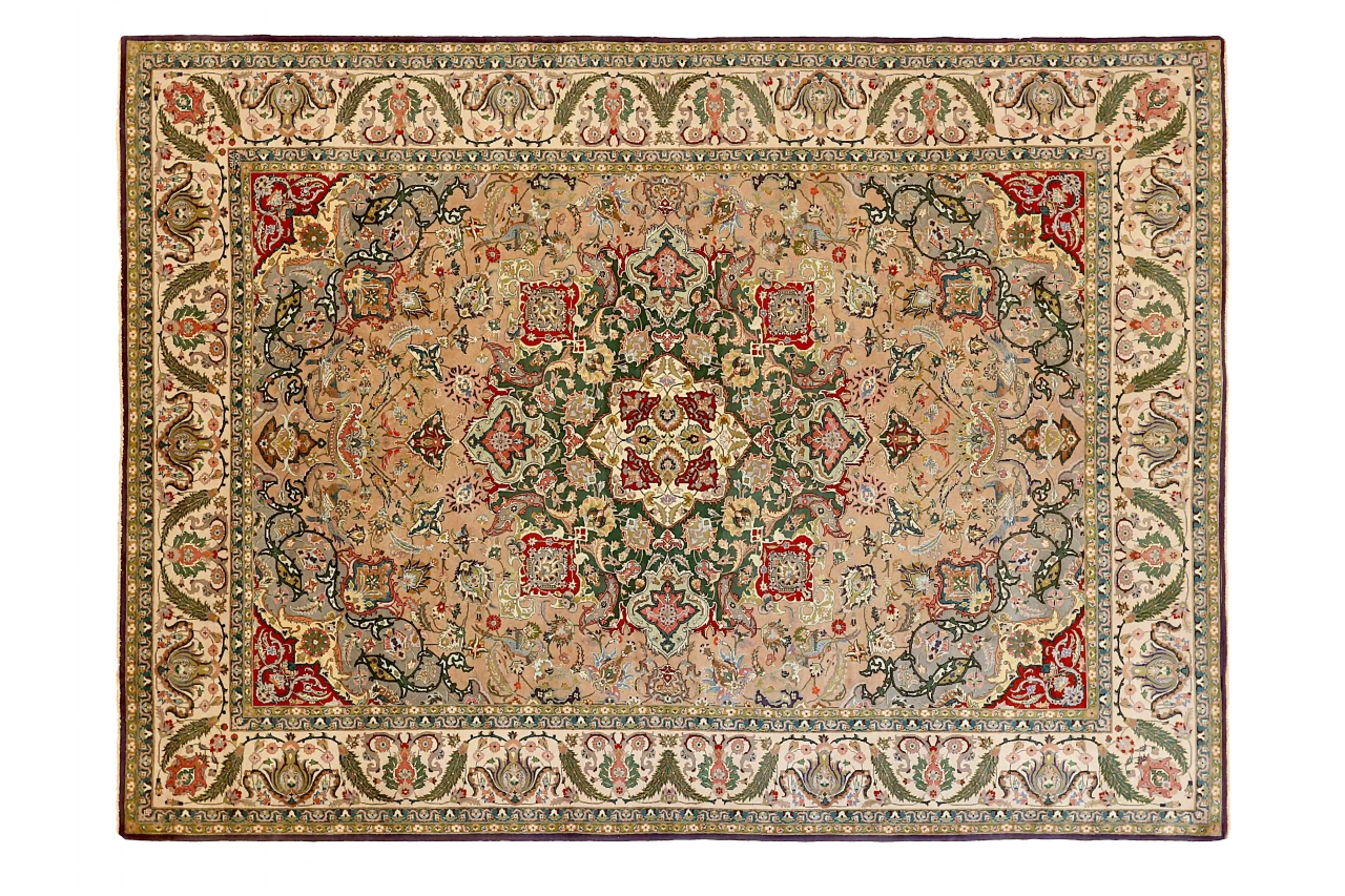 Antique Persian Tabriz Traditional Rug 69001