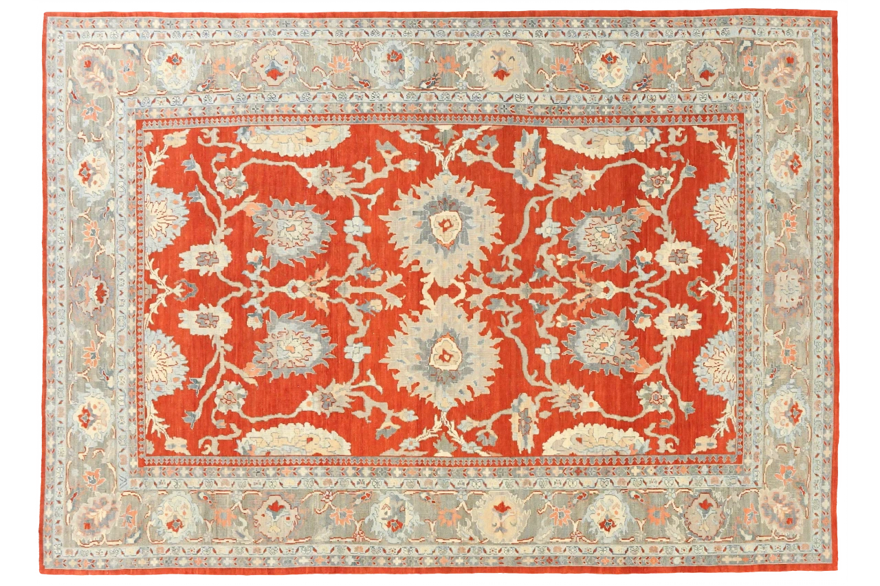 Persian Oushak Traditional Rug 69047
