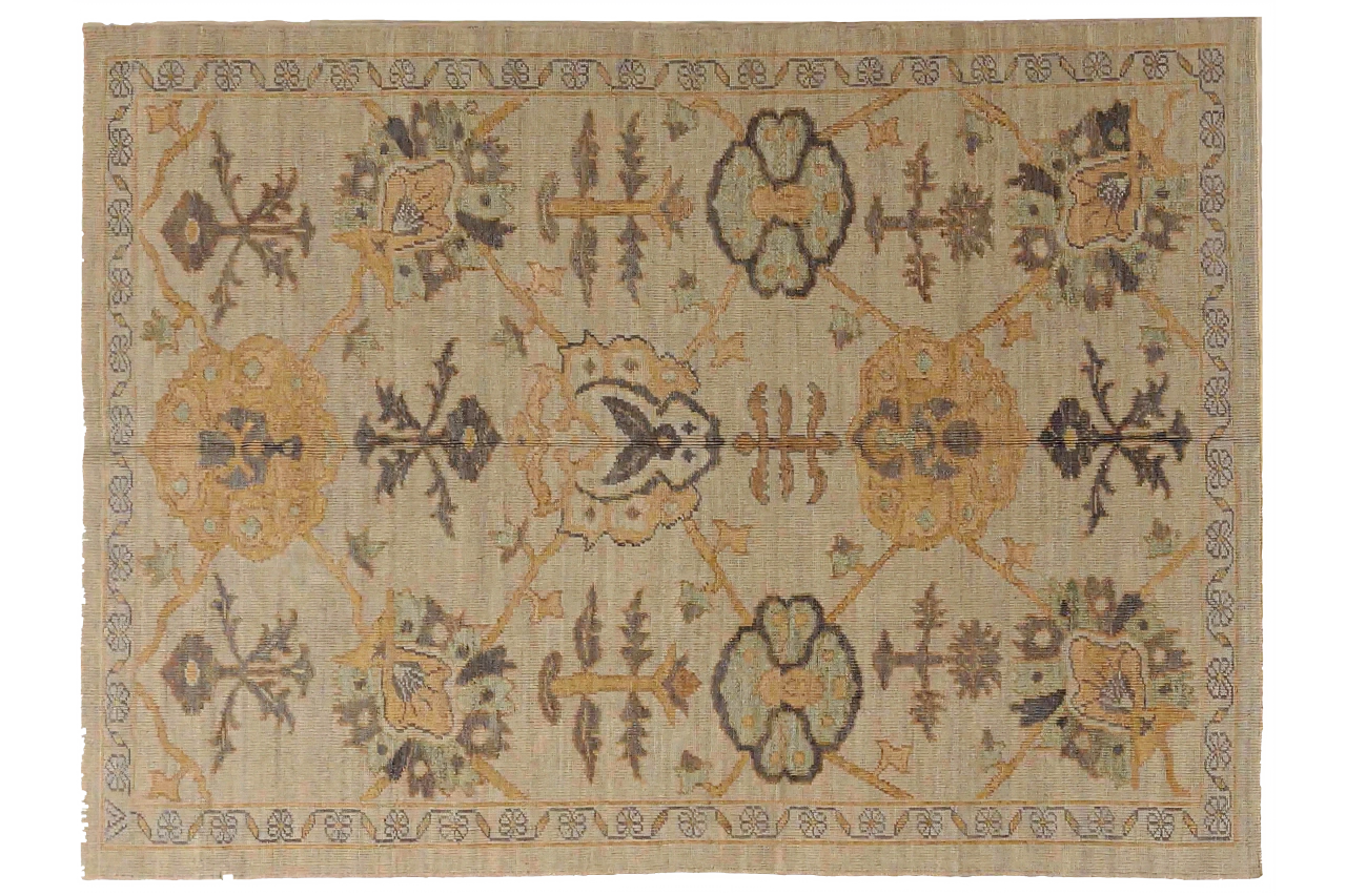 Persian Oushak Transitional Rug 69138