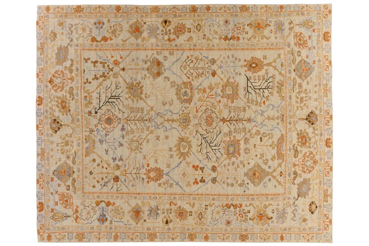 Persian Oushak Transitional Rug 69141