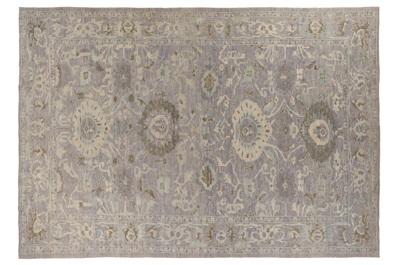 Persian Oushak Transitional Rug 69142