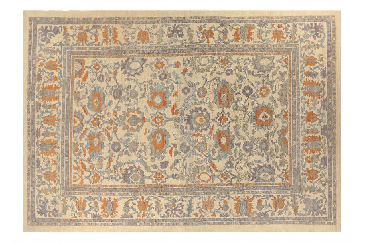 Persian Oushak Transitional Rug 69143