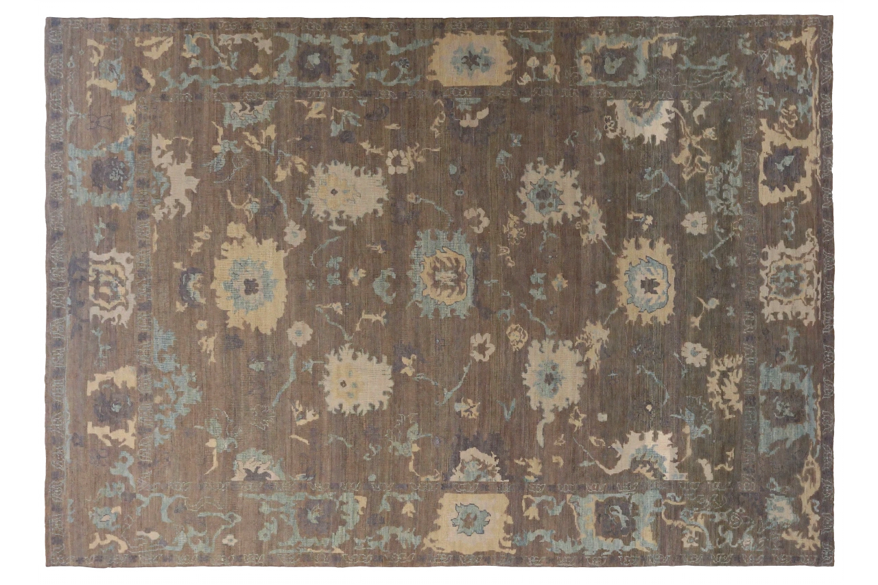 Persian Oushak Transitional Rug 69146