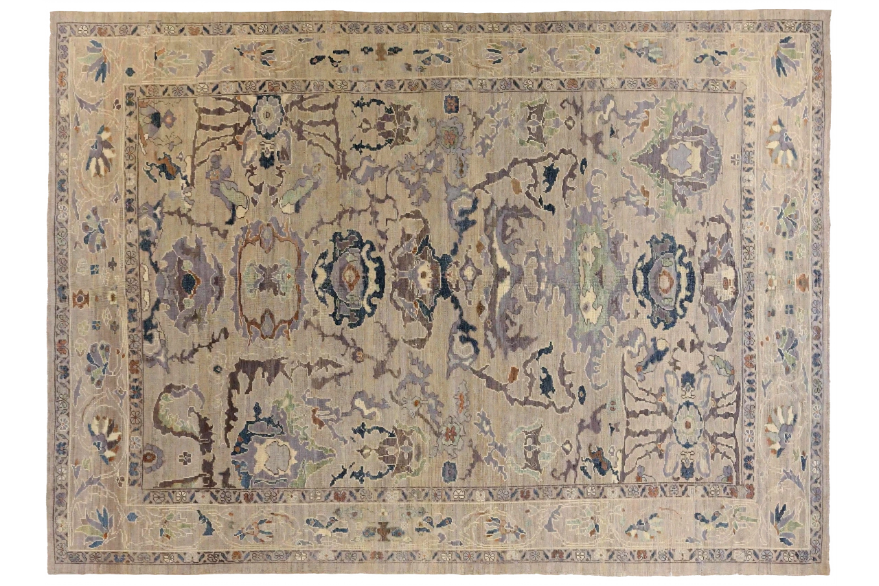 Persian Oushak Transitional Rug 69149