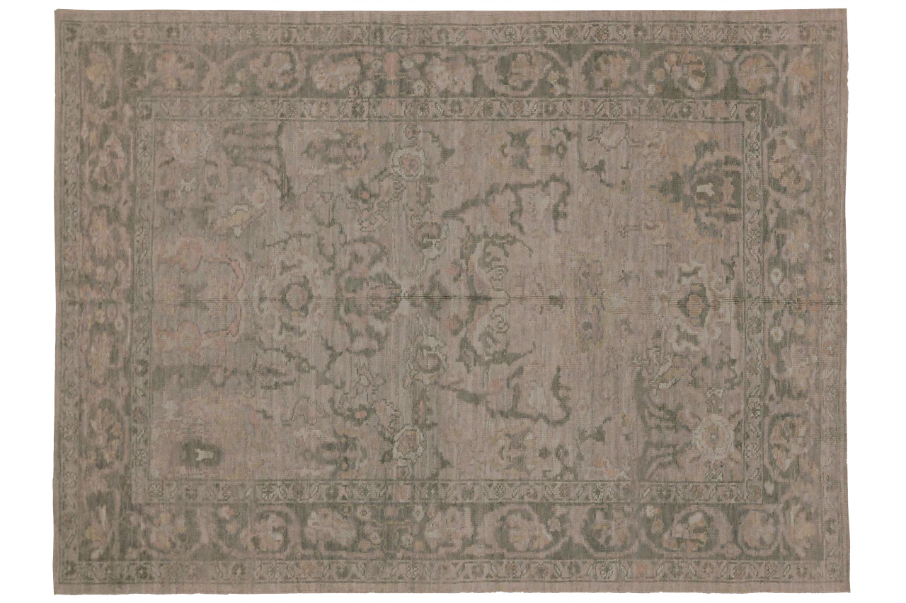 Persian Oushak Transitional Rug 69155