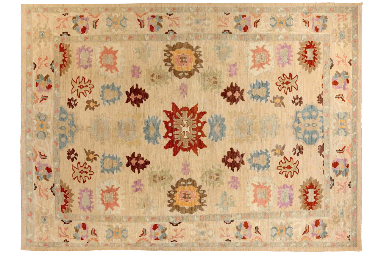 Persian Oushak Transitional Rug 69164