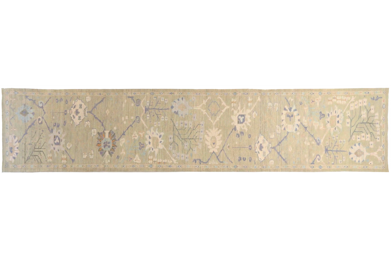 Persian Oushak Transitional Rug 69165