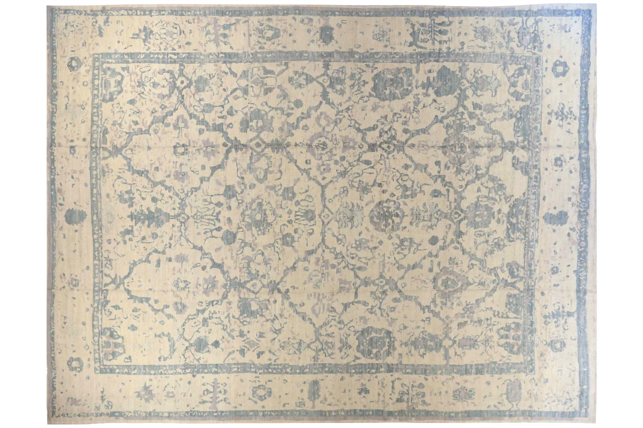 Persian Oushak Transitional Rug 69181