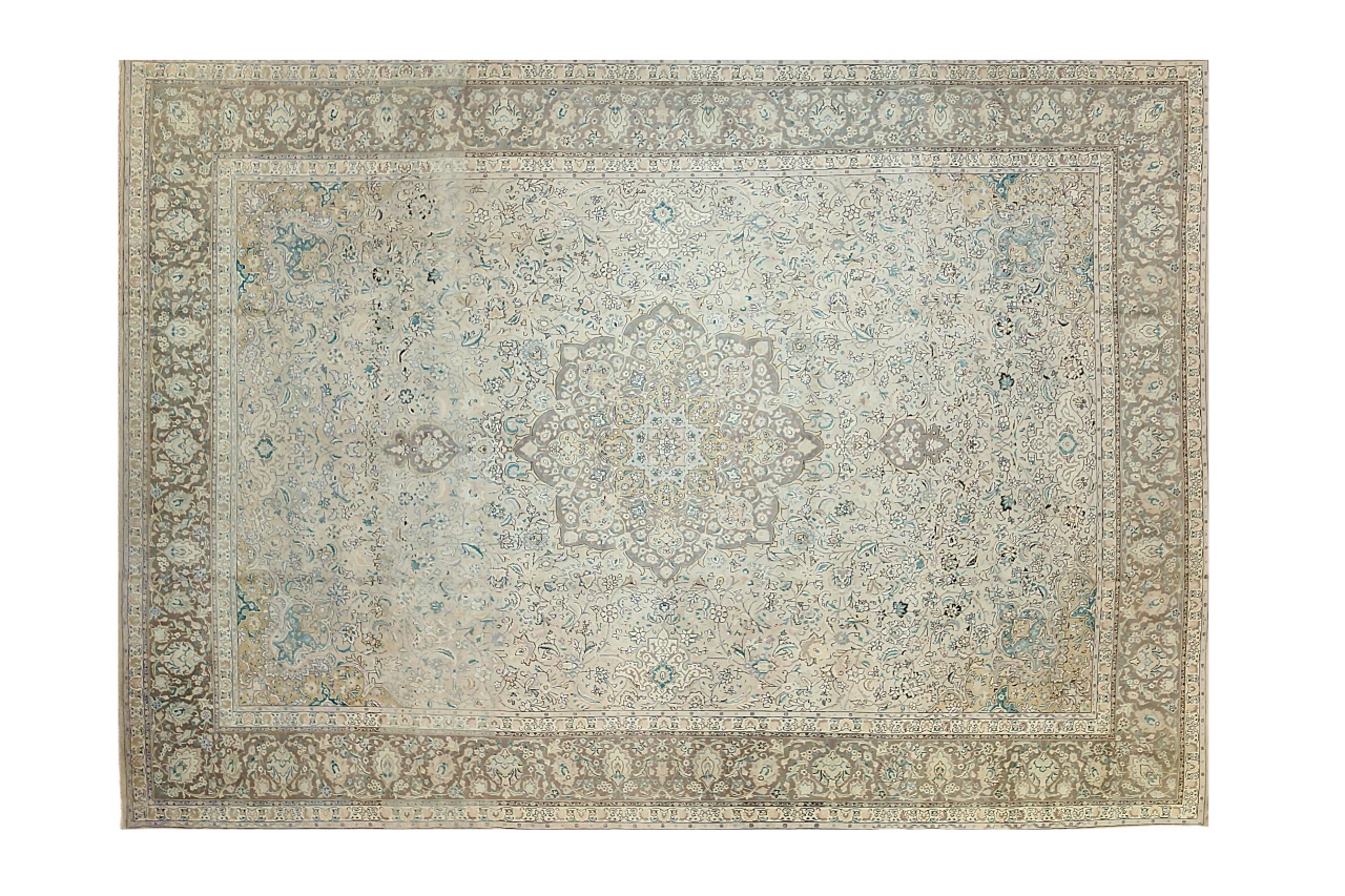 Antique Persian Tabriz Transitional Rug 69244