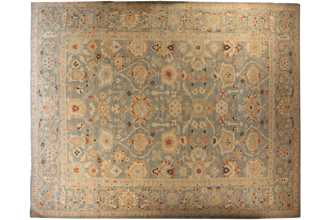 Persian Sultanabad Transitional Rug 69310