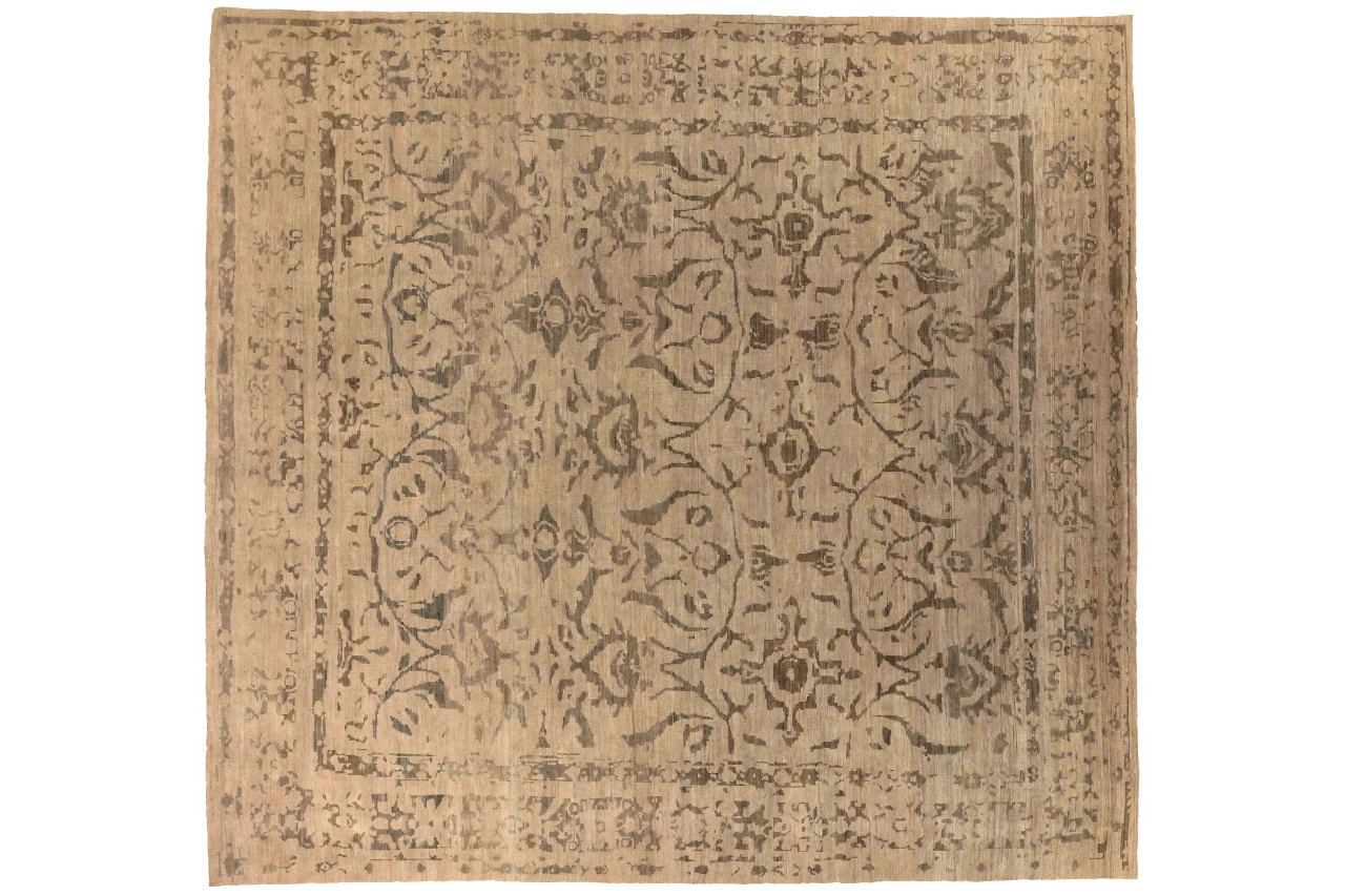 Persian Sultanabad Transitional Rug 69314
