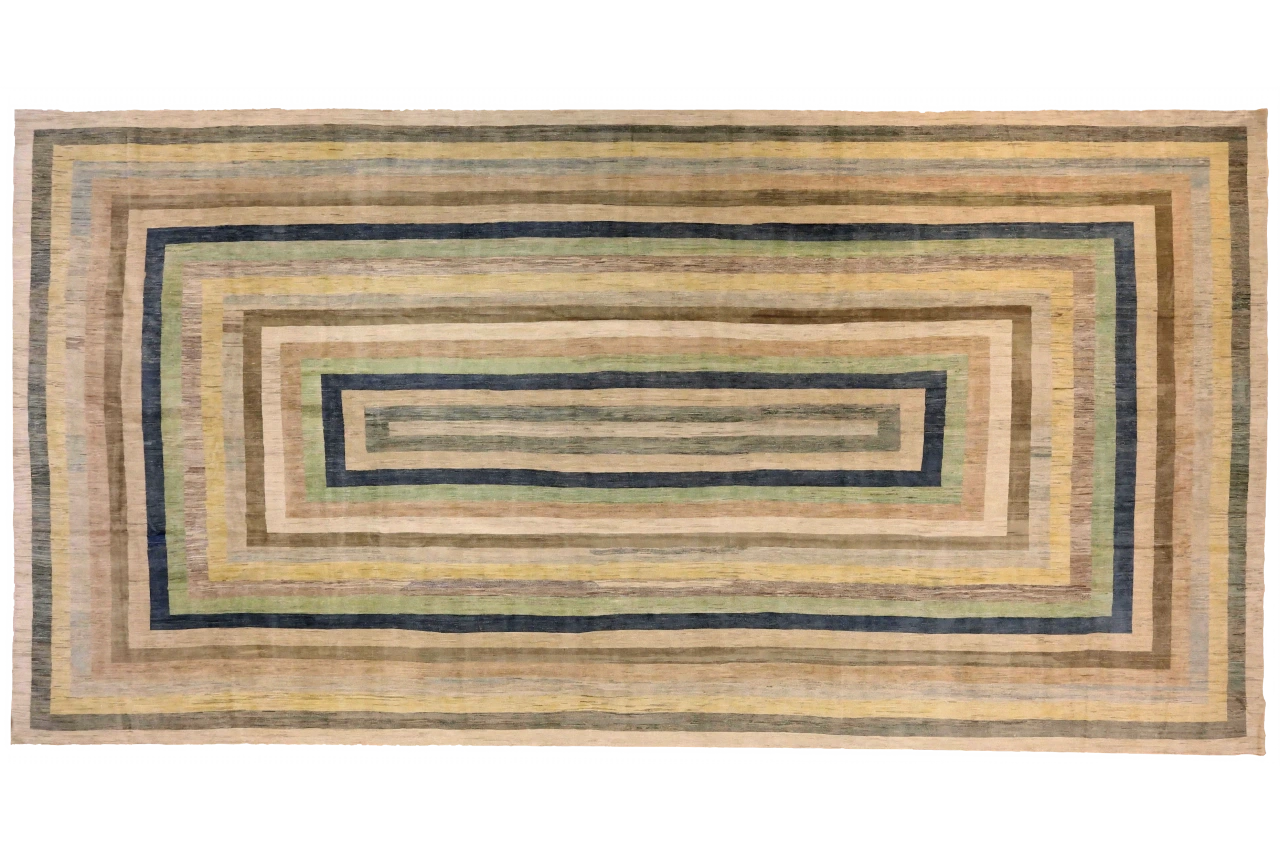 Persian Sultanabad Transitional Rug 69362