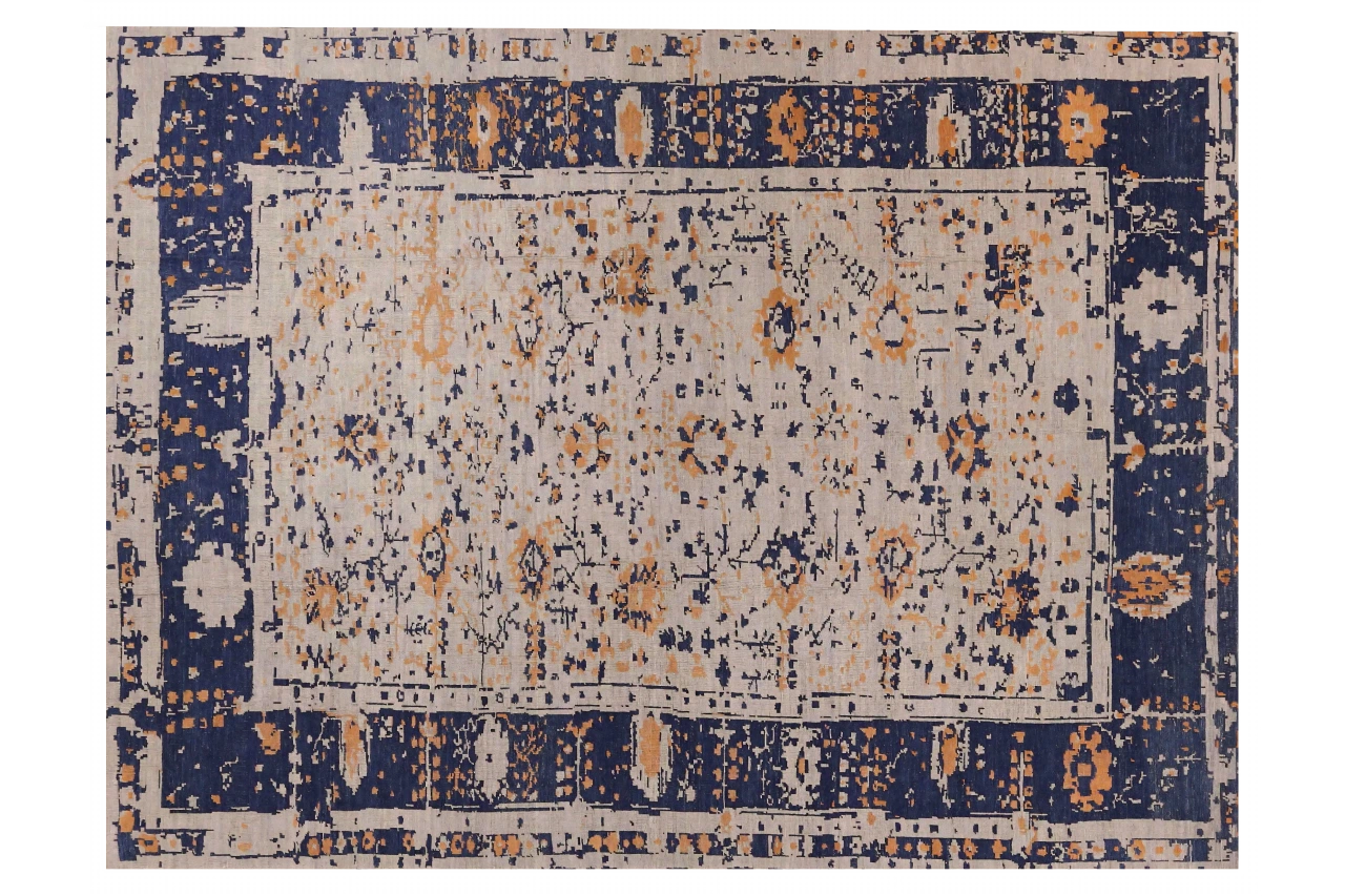 Persian Oushak Transitional Rug 69443