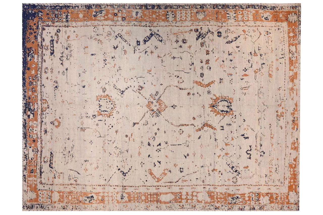 Persian Oushak Transitional Rug 69457