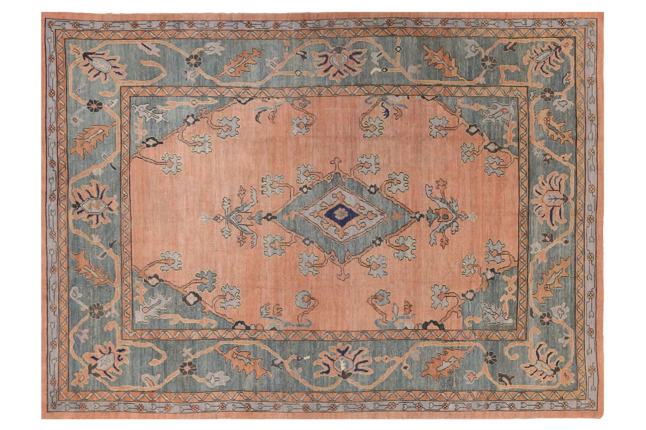 Persian Oushak Transitional Rug 69460