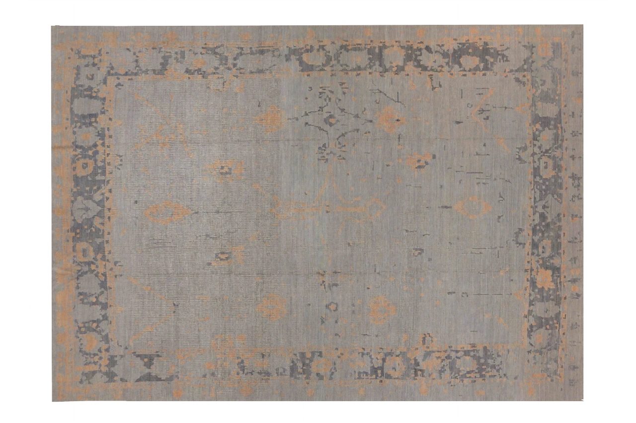 Persian Oushak Transitional Rug 69469