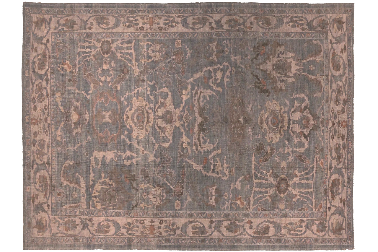 Persian Oushak Transitional Rug 69473