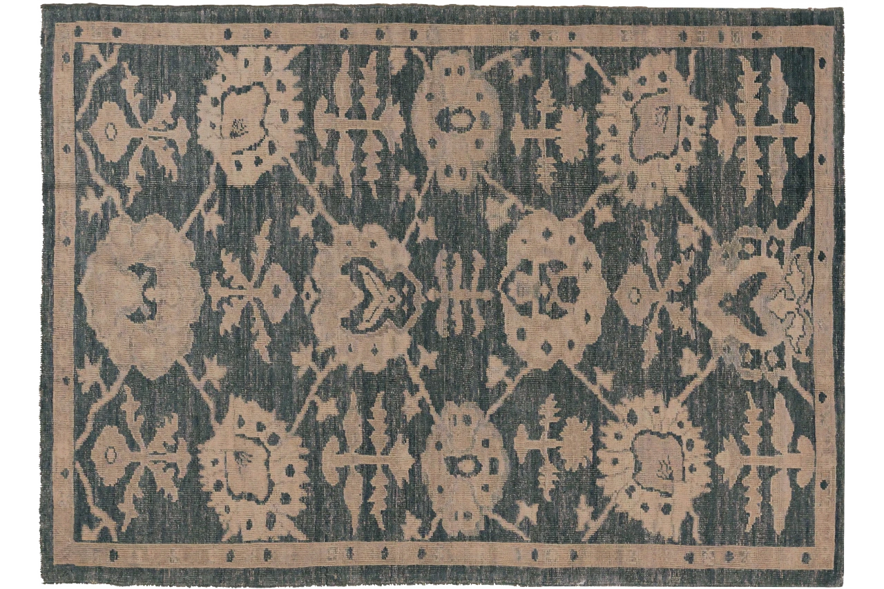 Persian Oushak Transitional Rug 69475