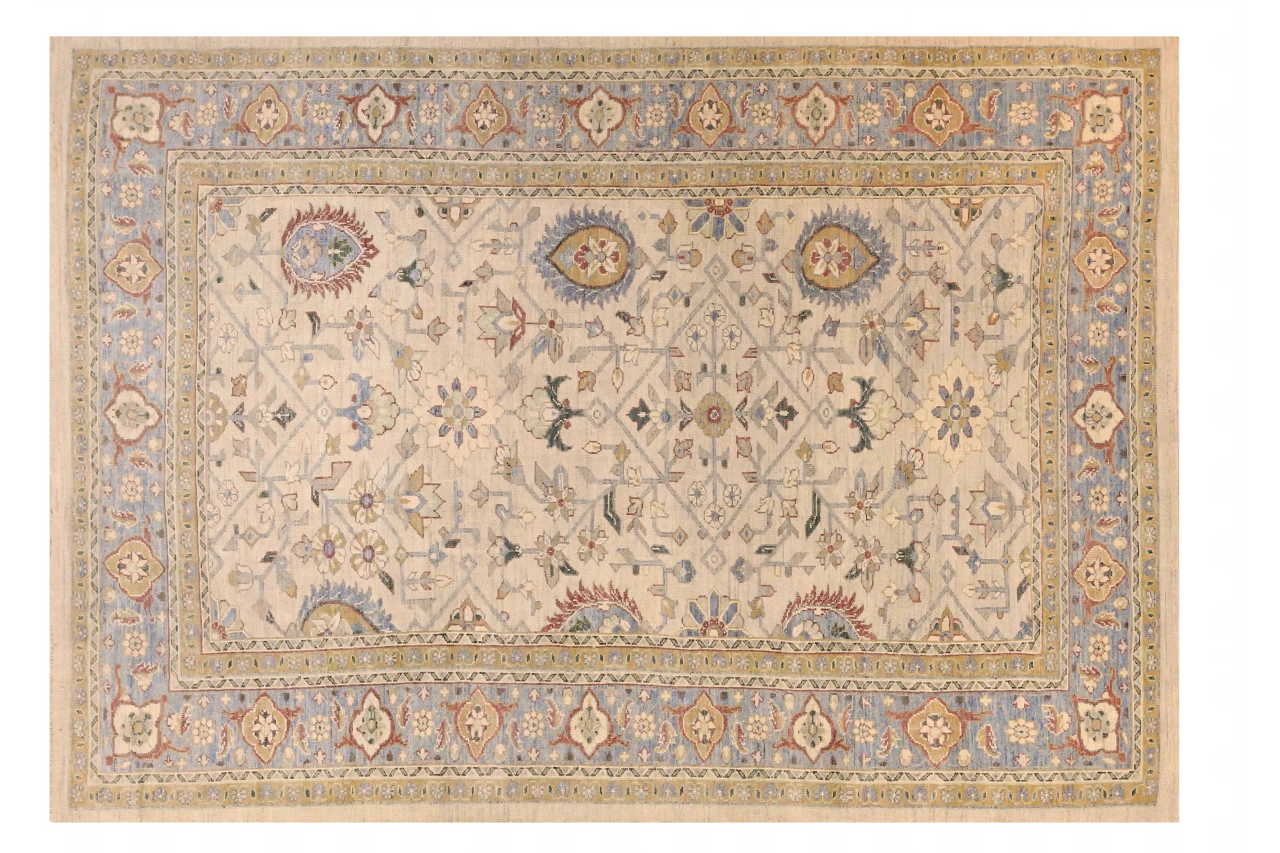 Persian Sultanabad Transitional Rug 69522