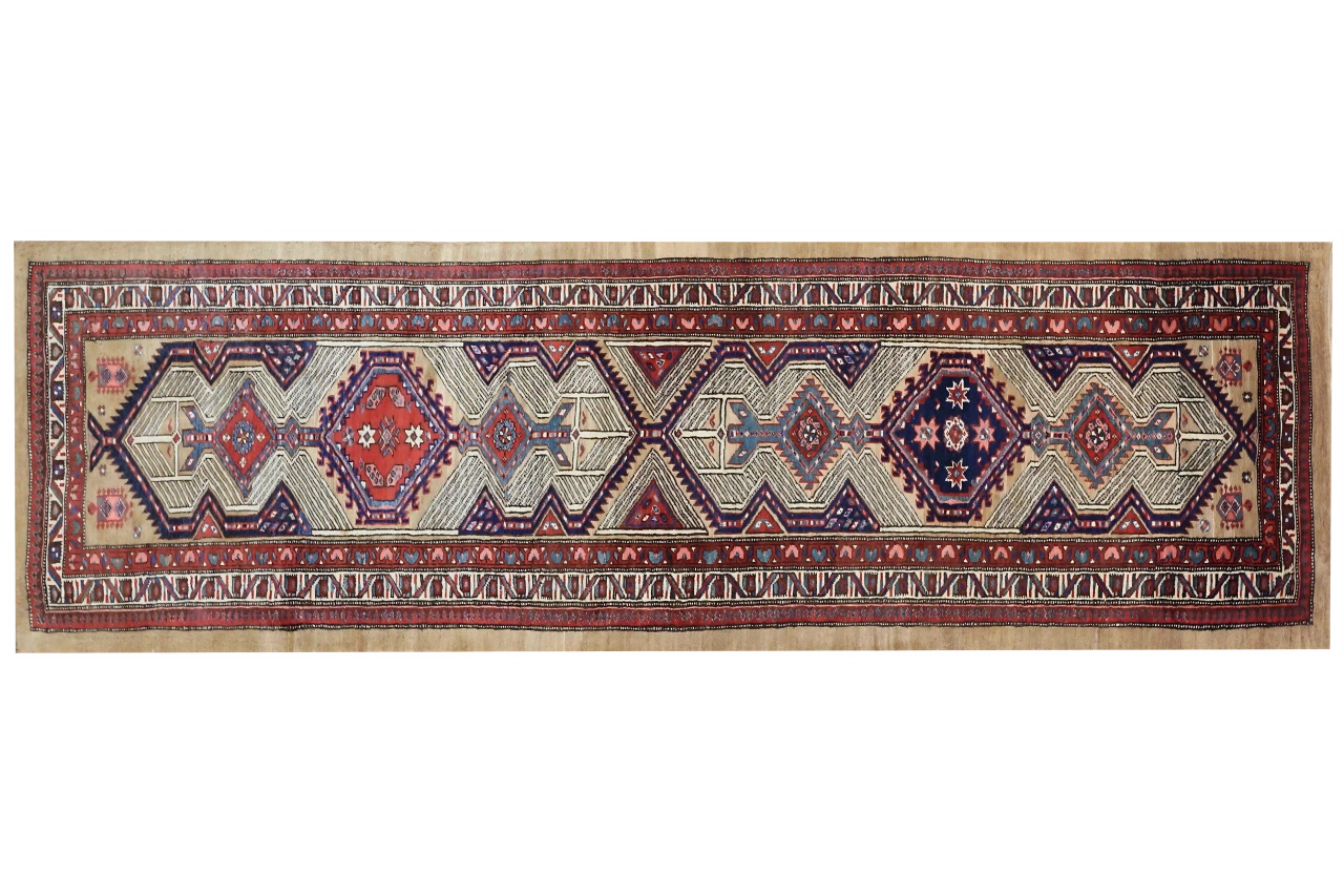Antique Persian Sarab Traditional Rug 69545