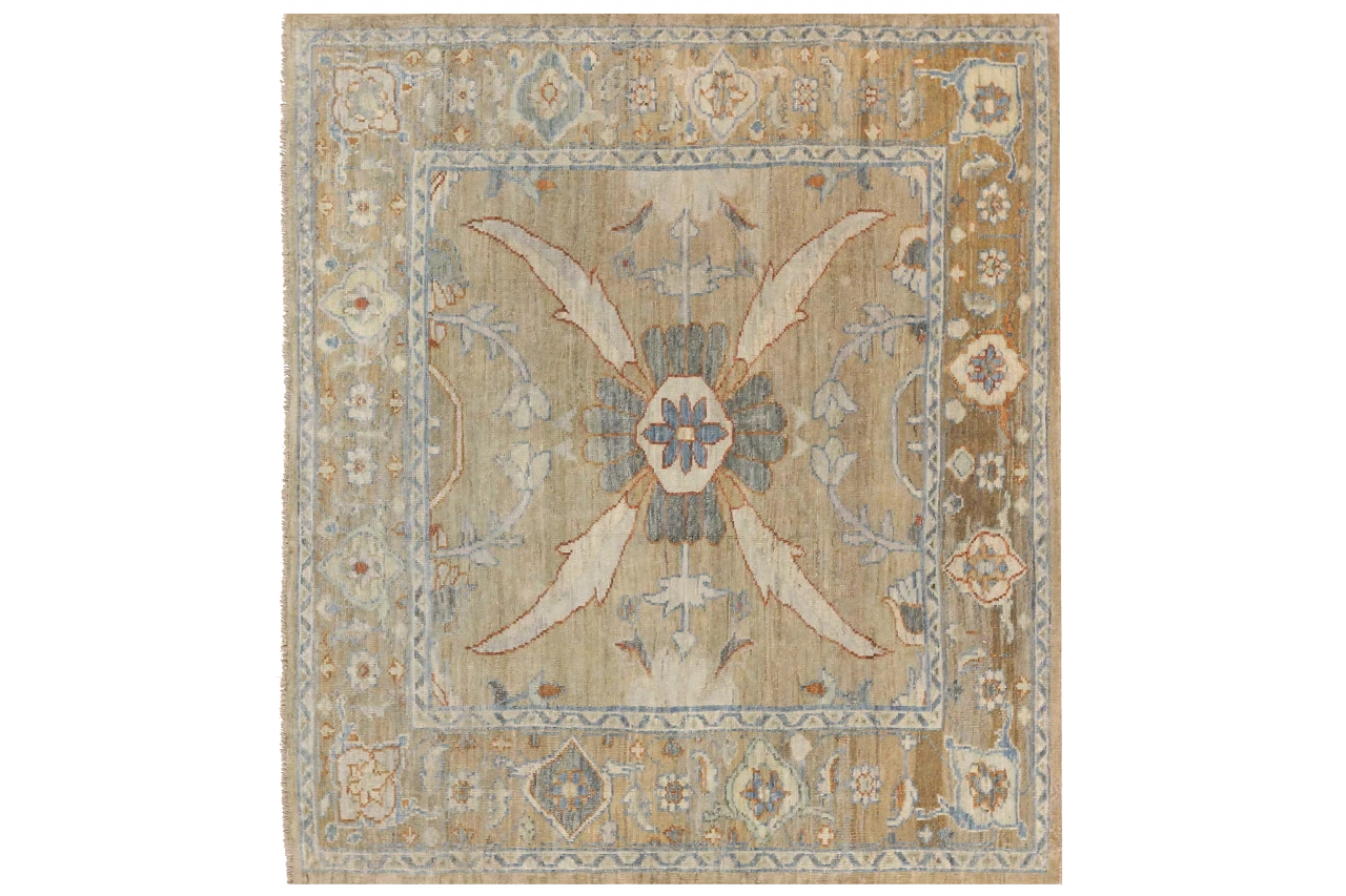 Persian Sultanabad Transitional Rug 69561