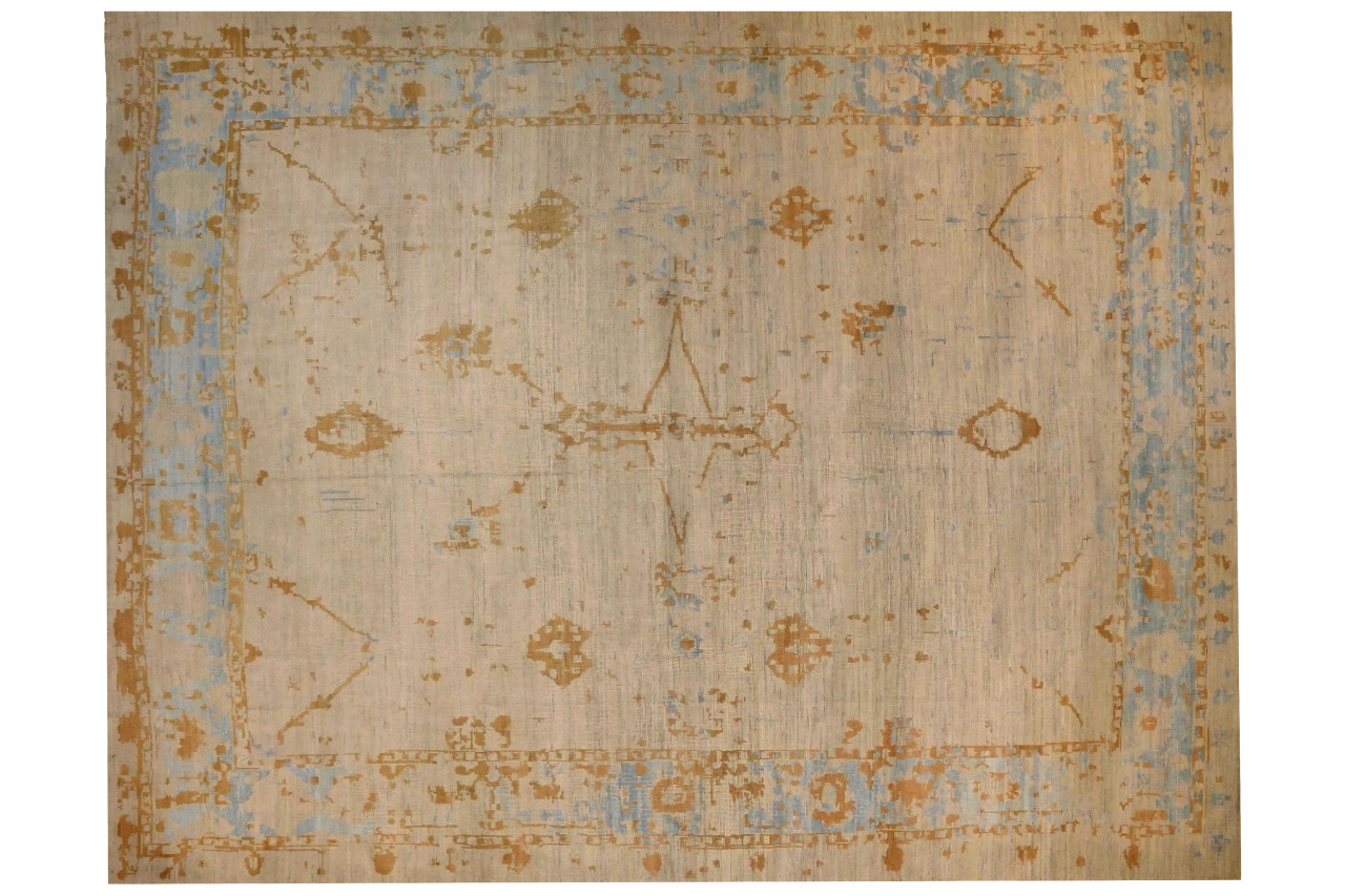 Persian Oushak Transitional Rug 69576