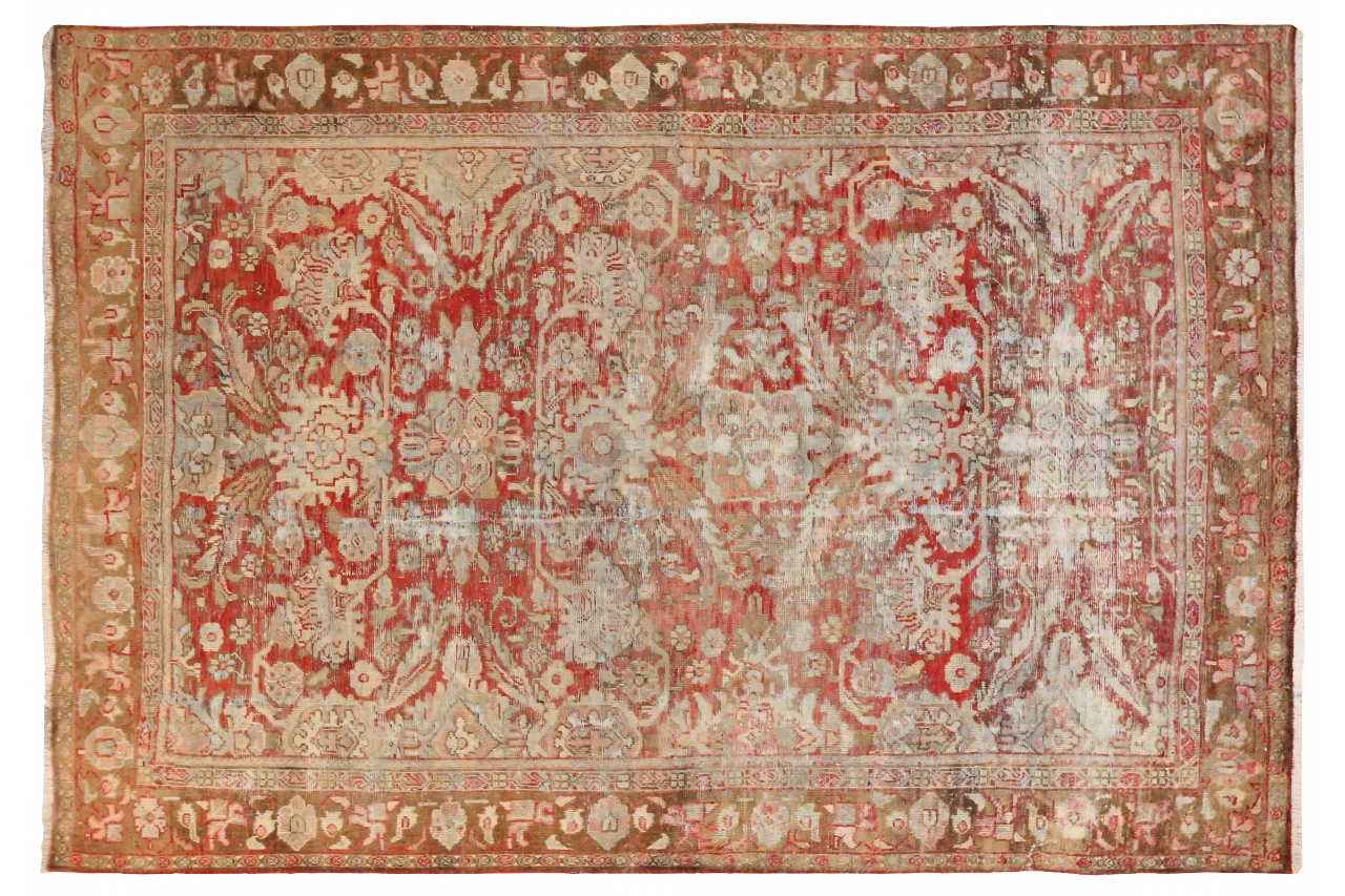 Antique Persian Transitional Rug 69631