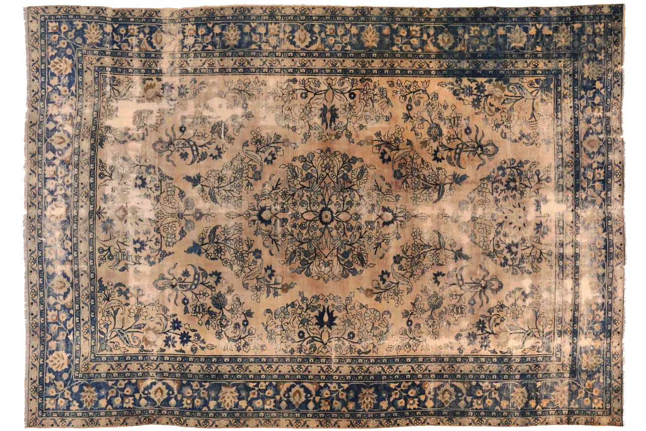 Antique Persian Transitional Rug 69632