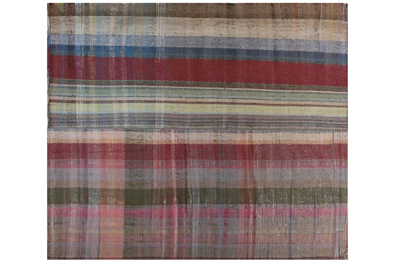 Antique Persian Transitional Rug 69644