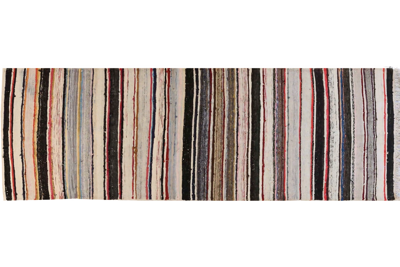 Antique Persian Transitional Rug 69656