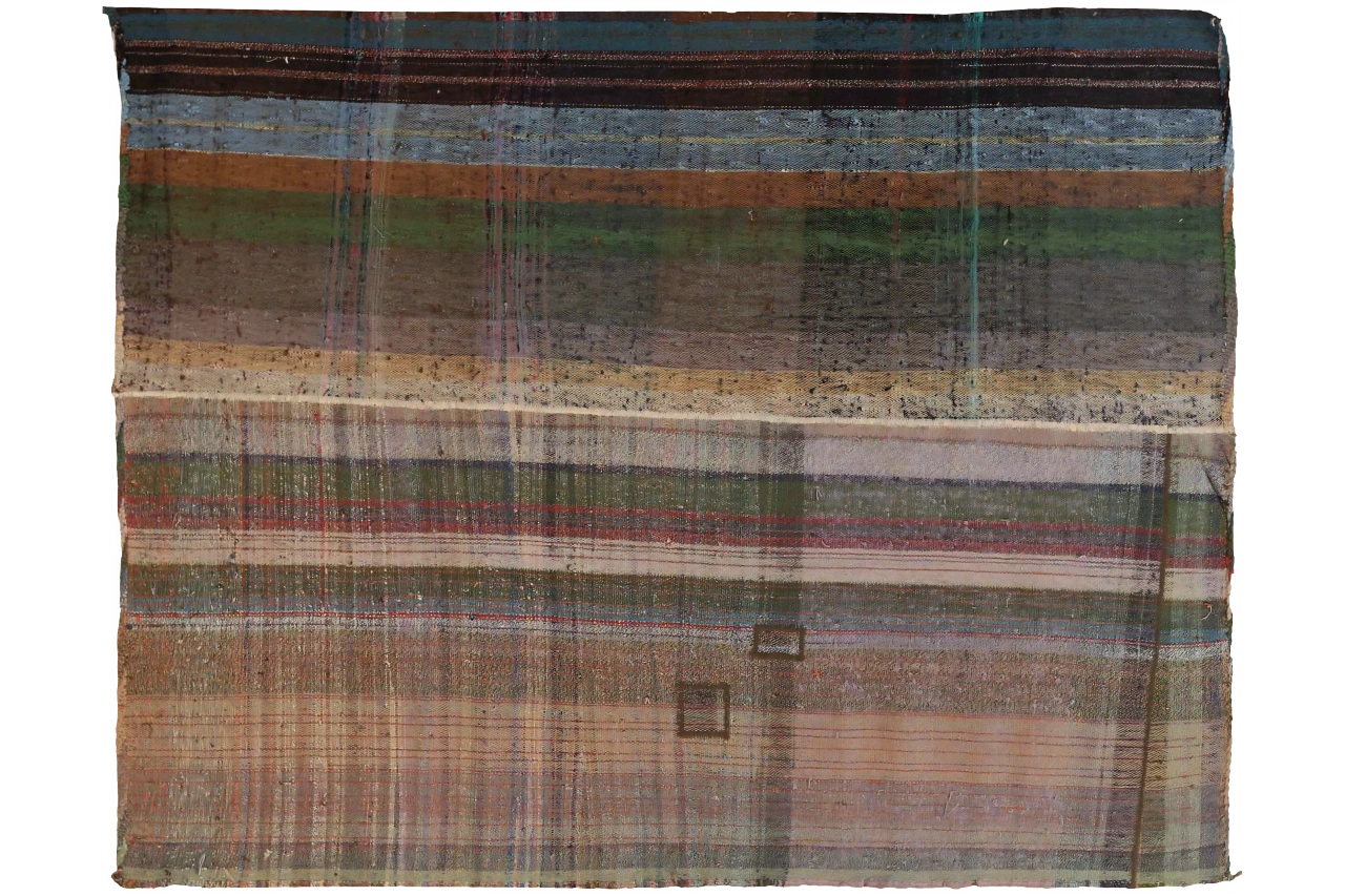 Antique Persian Transitional Rug 69658