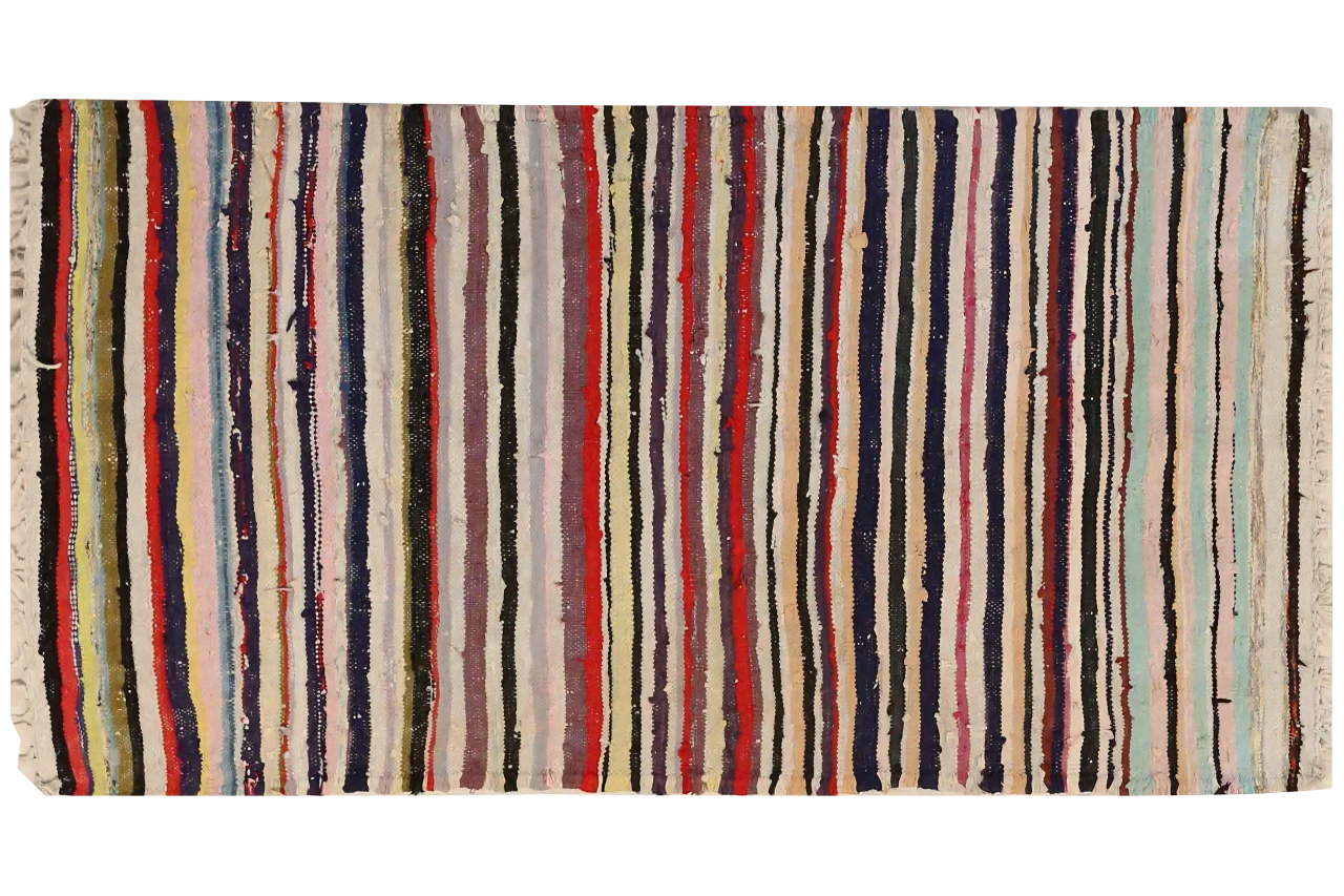 Antique Persian Transitional Rug 69661