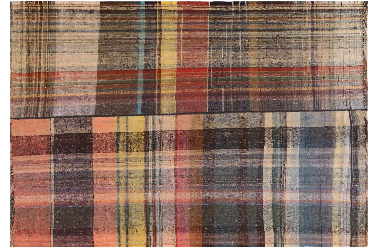 Antique Persian Transitional Rug 69662