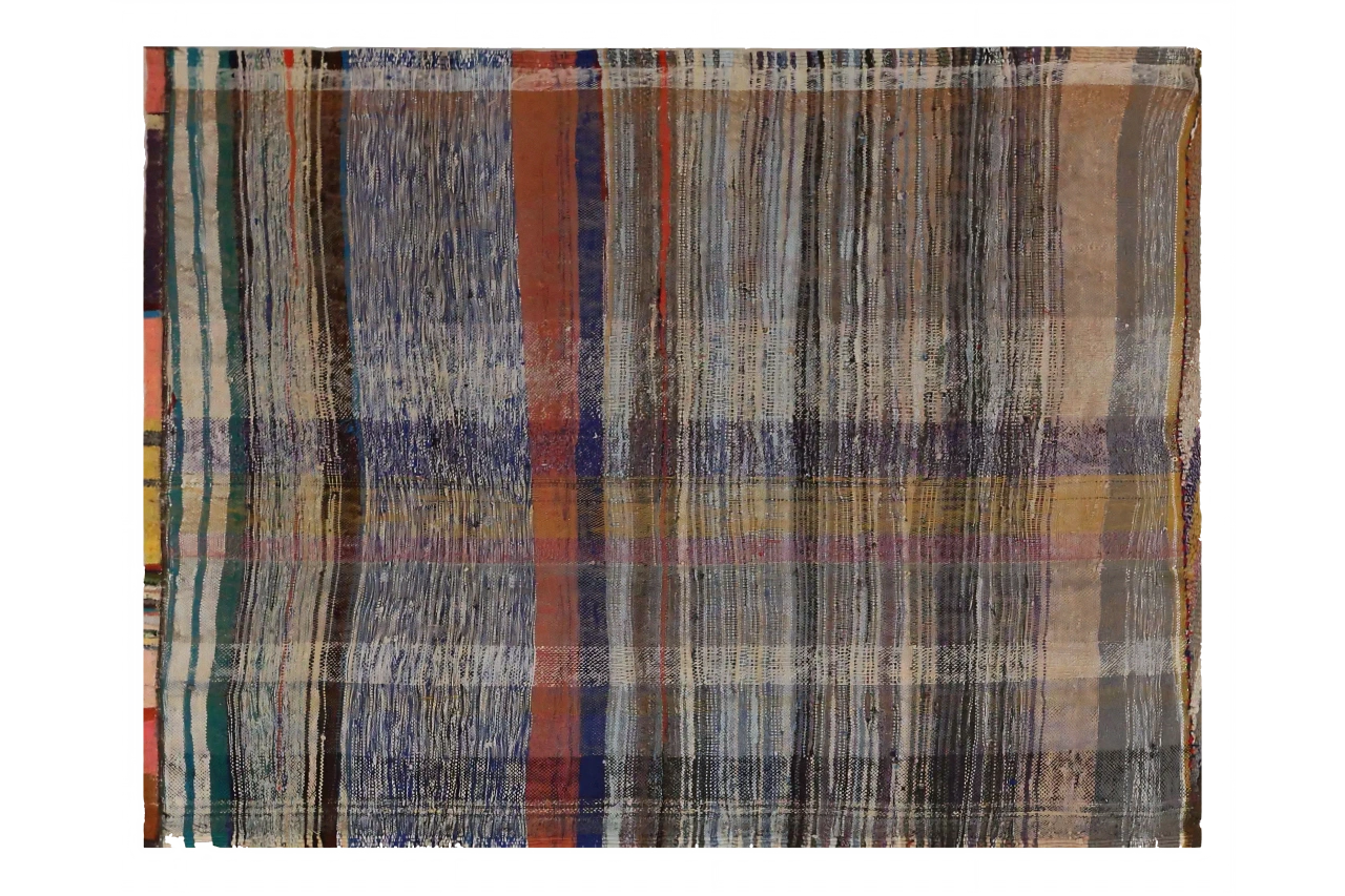 Antique Persian Transitional Rug 69664