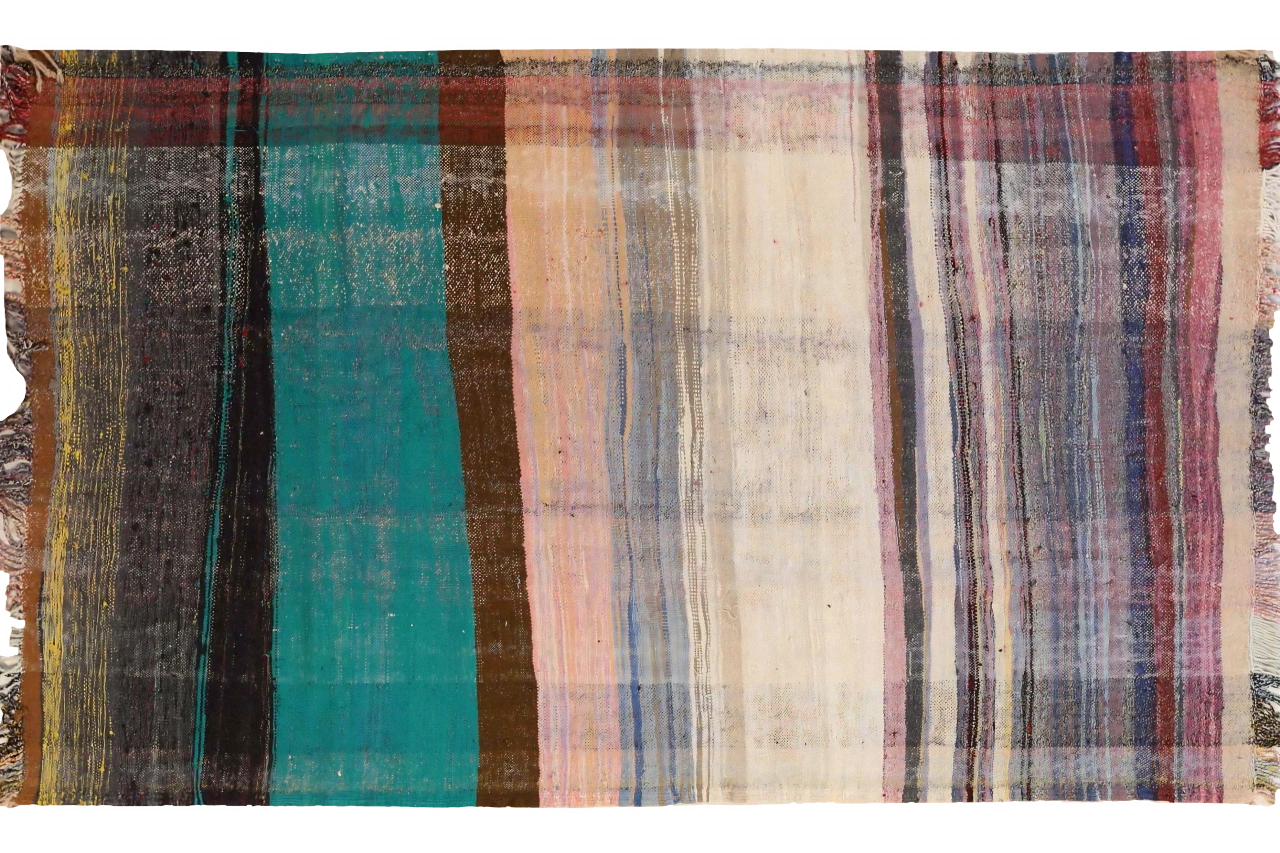 Antique Persian Transitional Rug 69673