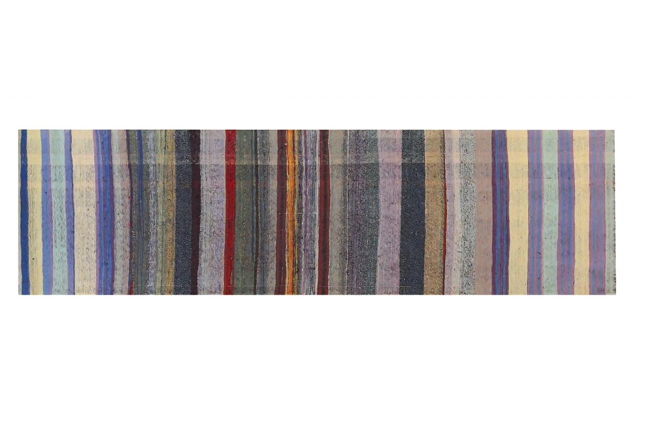 Antique Persian Transitional Rug 69716