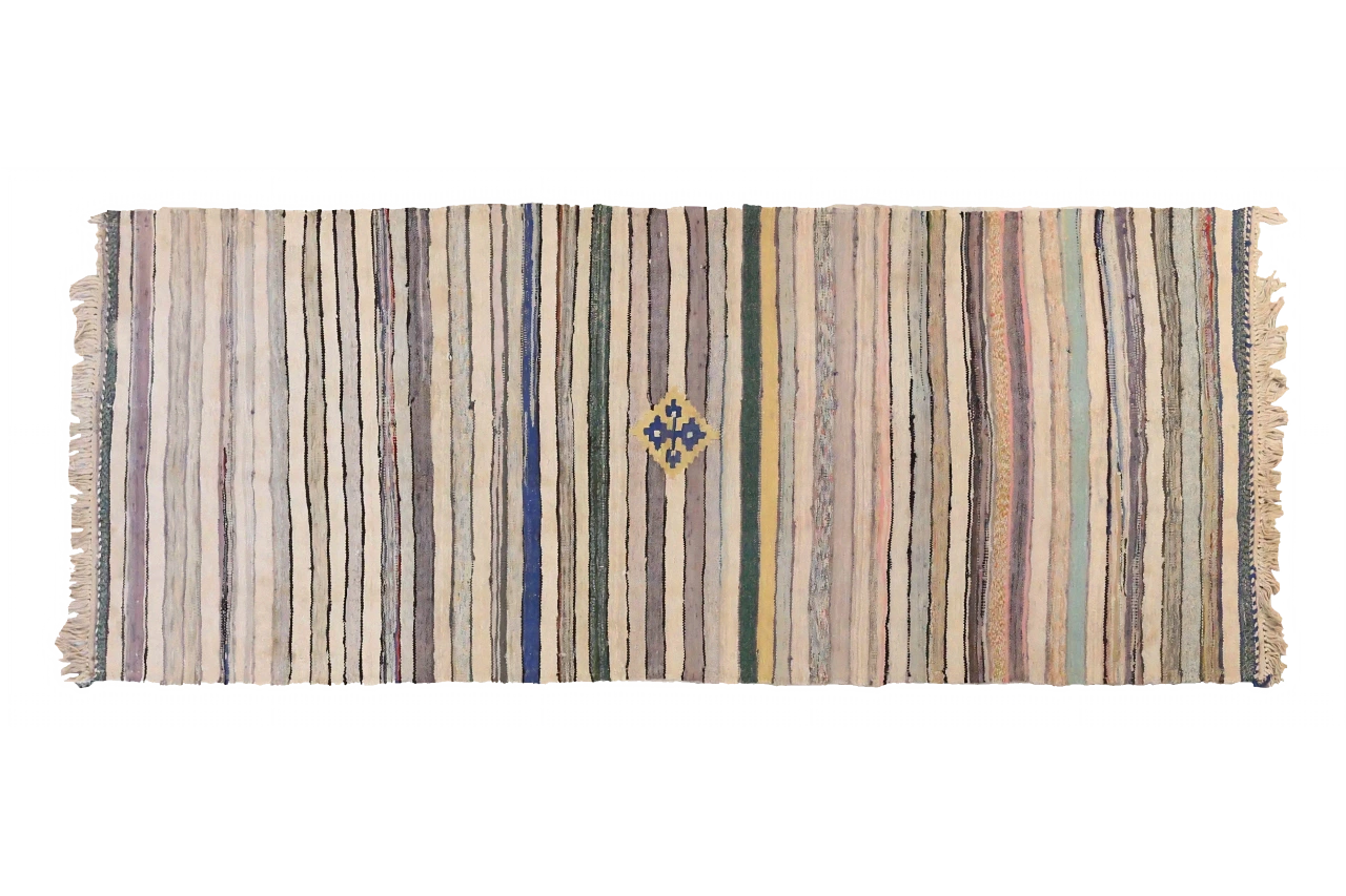 Antique Persian Transitional Rug 69719