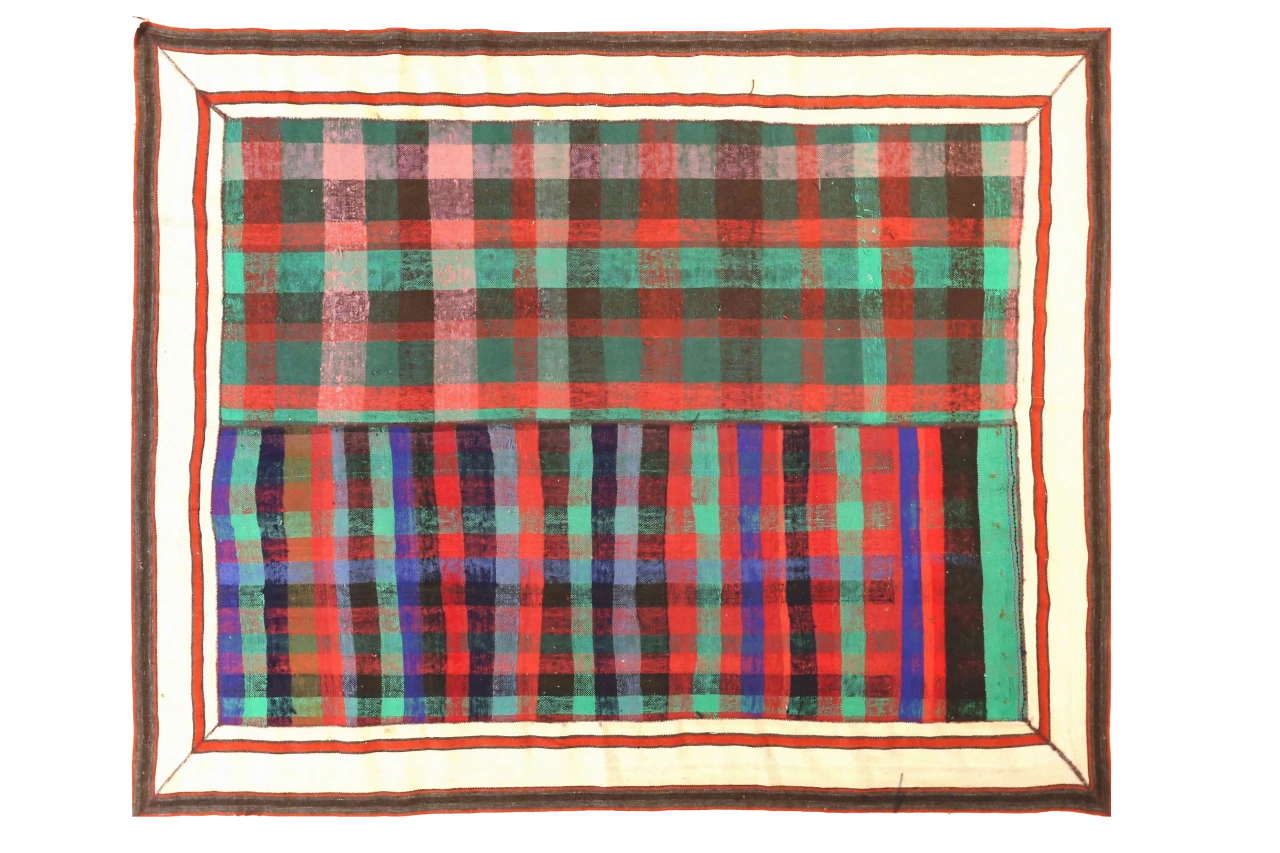 Antique Persian Transitional Rug 69727